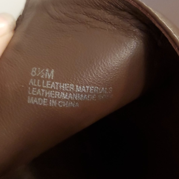 NWT 🎄LEATHER ANTON0IO MELANIE BOOTS - Picture 7 of 7